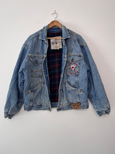 Vintage denim jacket 90s - vintage,