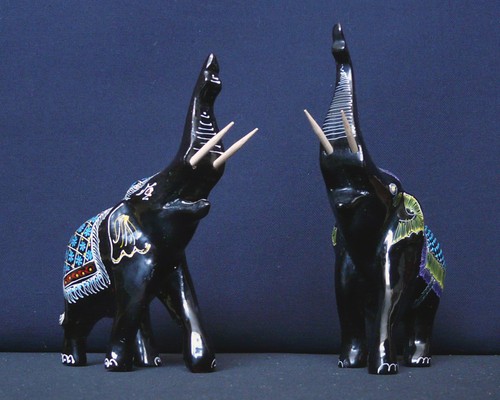 Paire éléphants - paire, d'éléphants