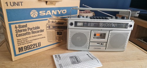 Boombox sanyo m9922 - boombox,